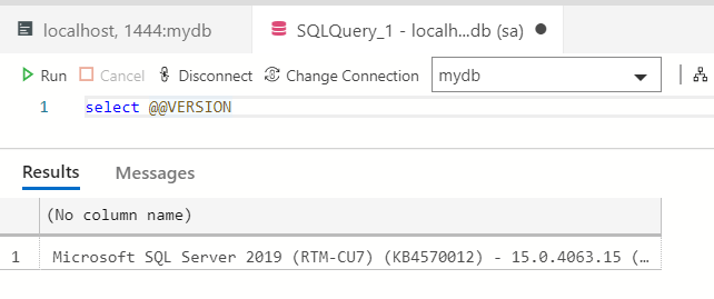 Version SQL Server