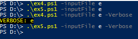 Exemple PowerShell CmdletBinding